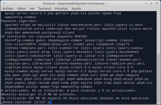 Instalar un servidor web con lighttpd en Debian