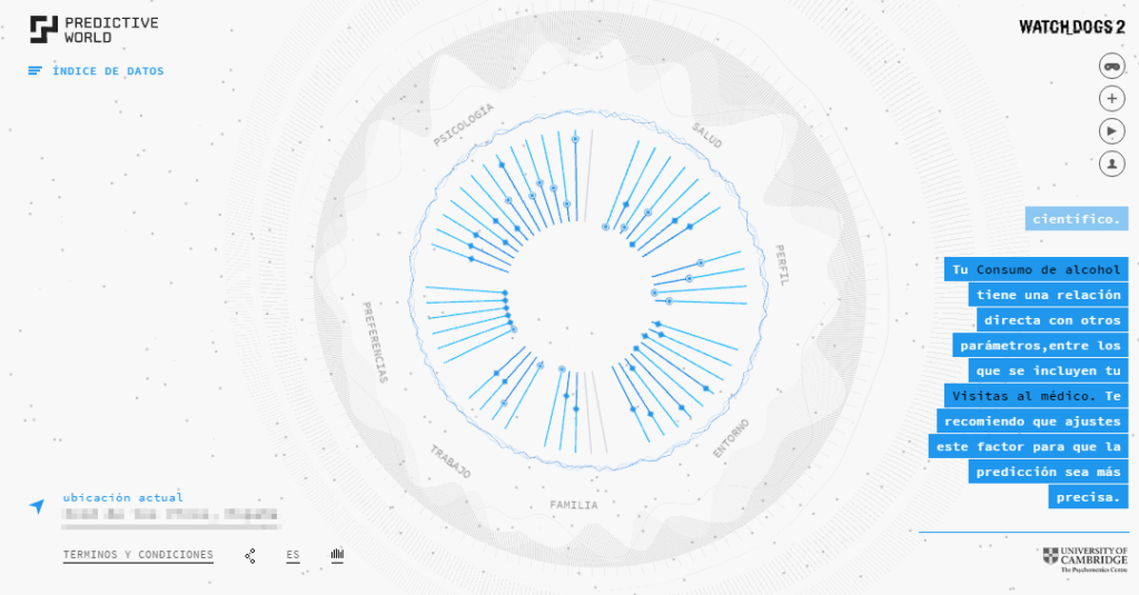 PREDICTIVE WORLD - Un sistema de los creadores de Watch Dogs que ...